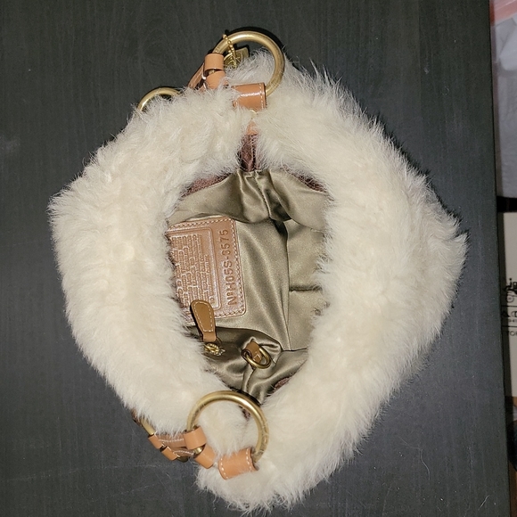 RARE Coach Lamb Shearling Bag (see my closet for matching wallet) - Picture 6 of 9